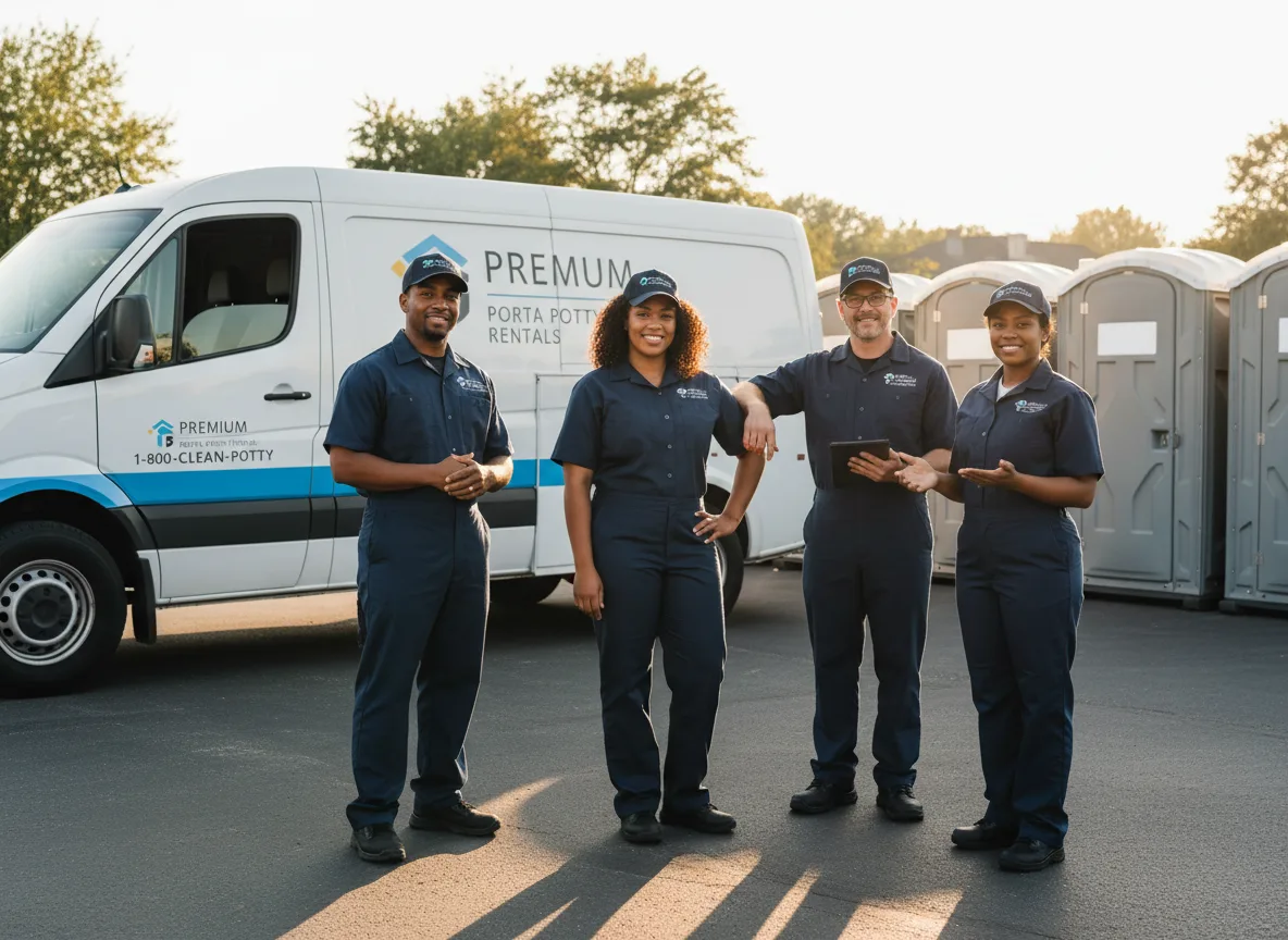 VIP Portable Toilets company in Amlin, OH